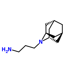 3-[(1r,3r,5r,7r)-2-Azatricyclo[3.3.1.13,7]dec-2-yl]-1-propanamine Structure