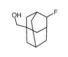 4-fluoro-1-hydroxymethyl-admantane Structure