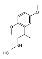 2-(2,5-dimethoxyphenyl)-N-methylpropan-1-amine,hydrochloride结构式