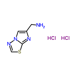 1-(Imidazo[2,1-b][1,3,4]thiadiazol-6-yl)methanamine dihydrochloride Structure