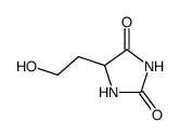 5-(2-hydroxy-ethyl)-imidazolidine-2,4-dione结构式