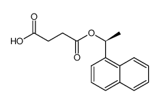 (S)-4-(1-(naphthalen-1-yl)ethoxy)-4-oxobutanoic acid Structure