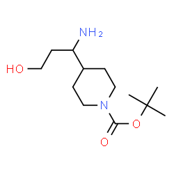 1-Boc-4-(1-Amino-3-hydroxypropyl)-1-piperidine picture