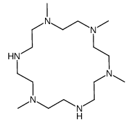 1,4,7,13-tetramethyl-1,4,7,10,13,16-hexazacyclooctadecane结构式