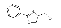 4-Oxazolemethanol,4,5-dihydro-2-phenyl- structure