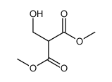 dimethyl 2-(hydroxymethyl)propanedioate Structure