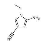 1H-Pyrrole-3-carbonitrile,5-amino-1-ethyl-(9CI) picture