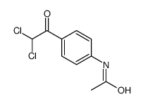 N-[4-(2,2-dichloroacetyl)phenyl]acetamide结构式