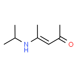 3-Penten-2-one, 4-[(1-methylethyl)amino]-, (E)- (9CI) structure