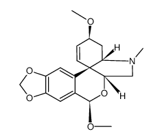 Isotazettine, 8-O-methyl-结构式