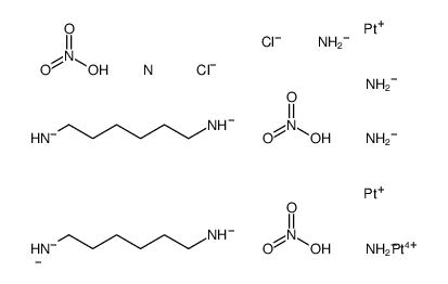 triplatin tetranitrate Structure