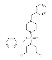 N-[(4-benzylpiperazin-1-yl)-phenylmethoxy-phosphoryl]-2-chloro-N-(2-chloroethyl)ethanamine picture