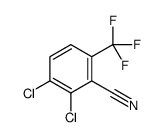 2,3-Dichloro-6-(trifluoromethyl)benzonitrile结构式