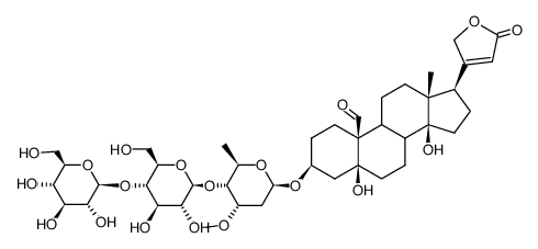 K-Strophantosid结构式