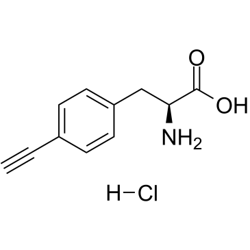 4-Ethynyl-L-phenylalanine hydrochloride Structure