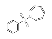 1H-Azepine, 1- (phenylsulfonyl)- Structure