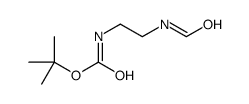 Carbamic acid, [2-(formylamino)ethyl]-, 1,1-dimethylethyl ester (9CI) Structure