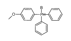 H3B(PPh2(C6H4OCH3)) Structure