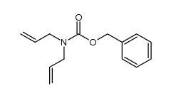 N-(benzyloxycarbonyl)diallylamine结构式