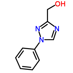 (1-Phenyl-1H-1,2,4-triazol-3-yl)methanol结构式