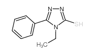 4-ethyl-5-phenyl-1,2,4-triazole-3-thiol Structure