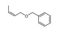 but-2-enyloxymethylbenzene Structure