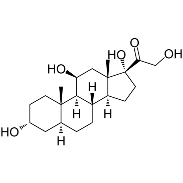 ALLOTETRAHYDROCORTISOL Structure