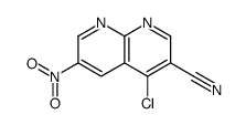 4-chloro-6-nitro-1,8-naphthyridine-3-carbonitrile picture