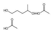 acetic acid,pentane-1,4-diol Structure