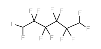 1h,6h-perfluorohexane Structure