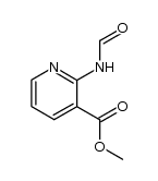 methyl 2-formamidonicotinate Structure