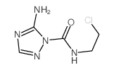 5-amino-N-(2-chloroethyl)-1,2,4-triazole-1-carboxamide Structure