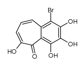 4'-Brom-purpurogallin Structure