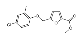 methyl 5-((4-chloro-2-methylphenoxy)methyl)furan-2-carboxylate Structure