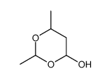 2,6-Dimethyl-1,3-dioxan-4-ol结构式