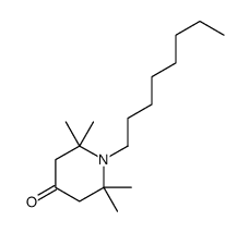 2,2,6,6-tetramethyl-1-octylpiperidin-4-one结构式