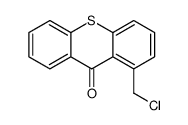 1-(chloromethyl)thioxanthen-9-one结构式