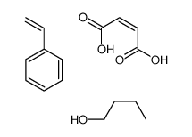 poly(styrene-co-maleic acid)butyl ester Structure