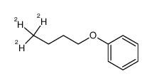 1-Phenoxy-[4,4,4-D3]butan结构式