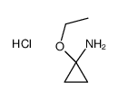 1-ethoxycyclopropan-1-amine,hydrochloride结构式