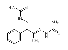 [[(1E)-1-(carbamothioylhydrazinylidene)-1-phenyl-propan-2-ylidene]amino]thiourea picture