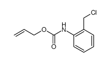 (2-chloromethylphenyl)carbamic acid allyl ester结构式