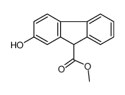 methyl 2-hydroxy-9H-fluorene-9-carboxylate Structure