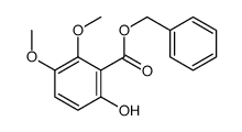 benzyl 6-hydroxy-2,3-dimethoxybenzoate结构式