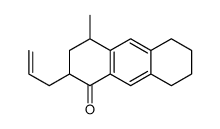 4-methyl-2-prop-2-enyl-3,4,5,6,7,8-hexahydro-2H-anthracen-1-one Structure