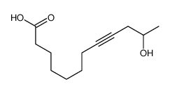 11-hydroxydodec-8-ynoic acid Structure