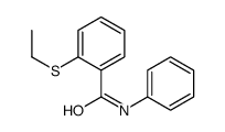 Benzamide, 2-(ethylthio)-N-phenyl- (9CI) structure