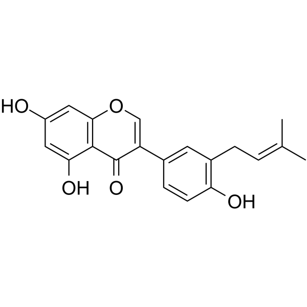 Isowighteone Structure