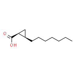 (Z)-2-heptyl cyclopropane carboxylic acid picture