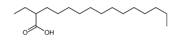 2-ethylpentadecanoic acid Structure